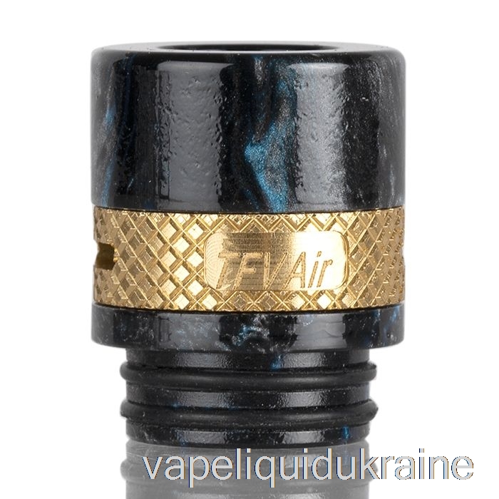 Vape Ukraine 810 TFV AIR Resin Drip Tip Black / Blue